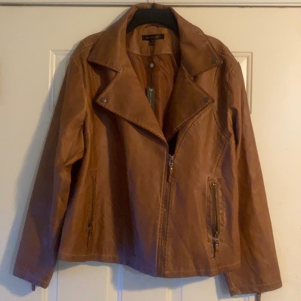 Women’s Max Studio Faux Jacket.